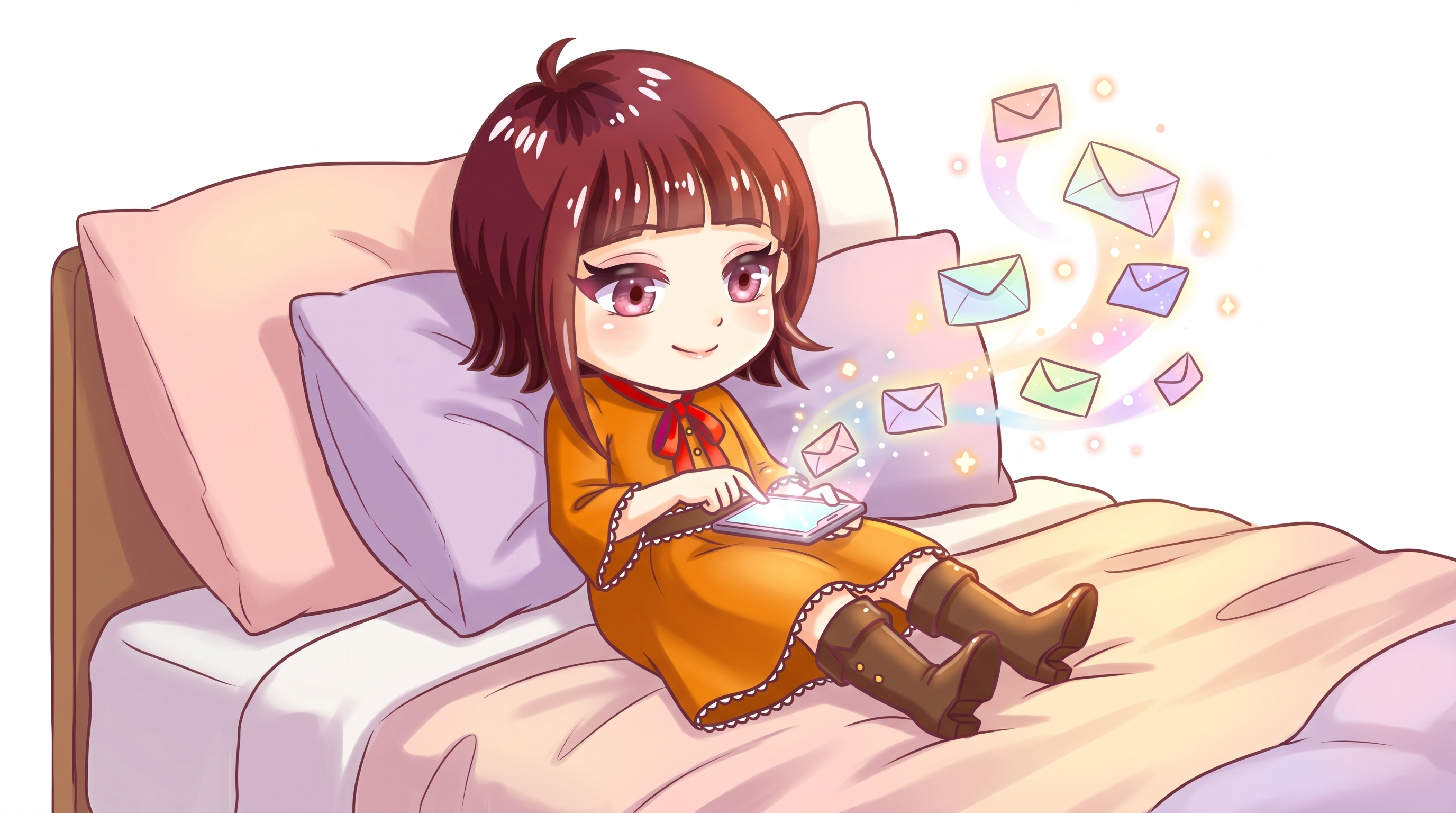 スマホから送信するイメージ