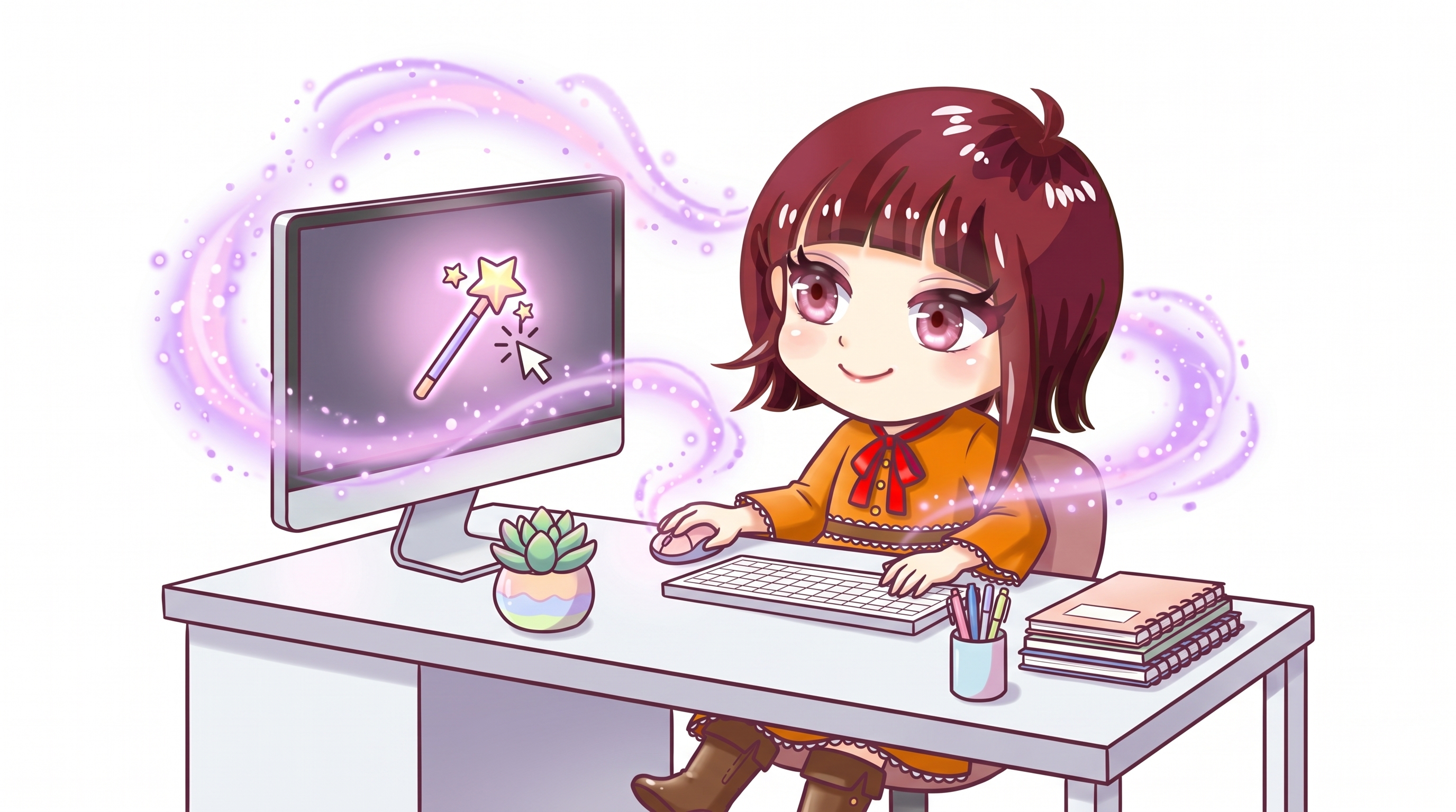 アイコンをダブルクリックするイメージ
